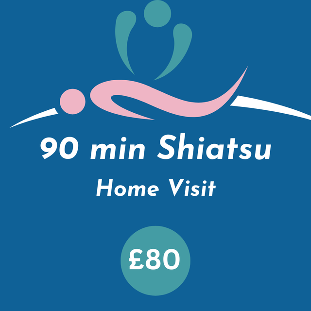 1 Home Visit Shiatsu 90 mins (10 miles of Trellech) 