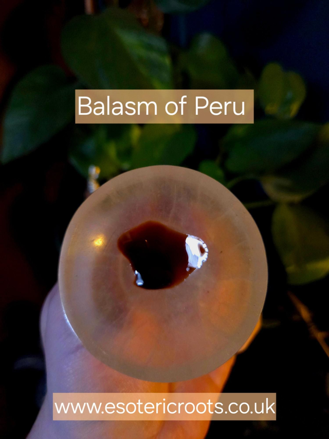 Balsam of Peru | 10ml Ritual Oil Curio | Heart Healing &amp; Ancestral Peace
