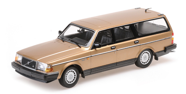 Volvo 240 GL Break gold 1986 Minichamps 1:18