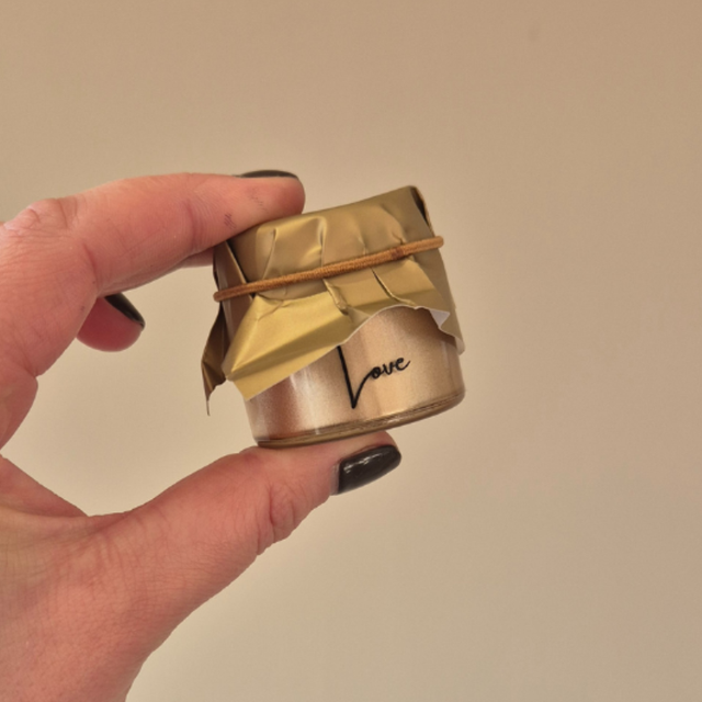 Geurkaars soya mini Love