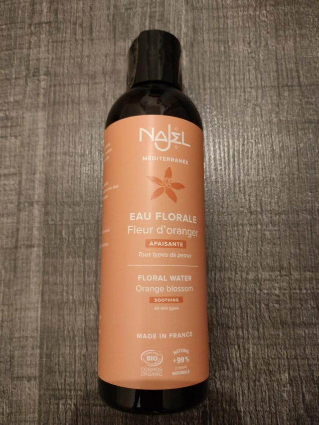 Eau florale de fleur d'oranger 200 ml / Najel - Soulage la peau