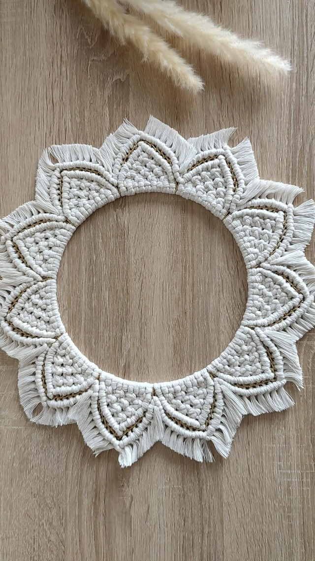 MANDALA Blanc • Avec ou sans miroir