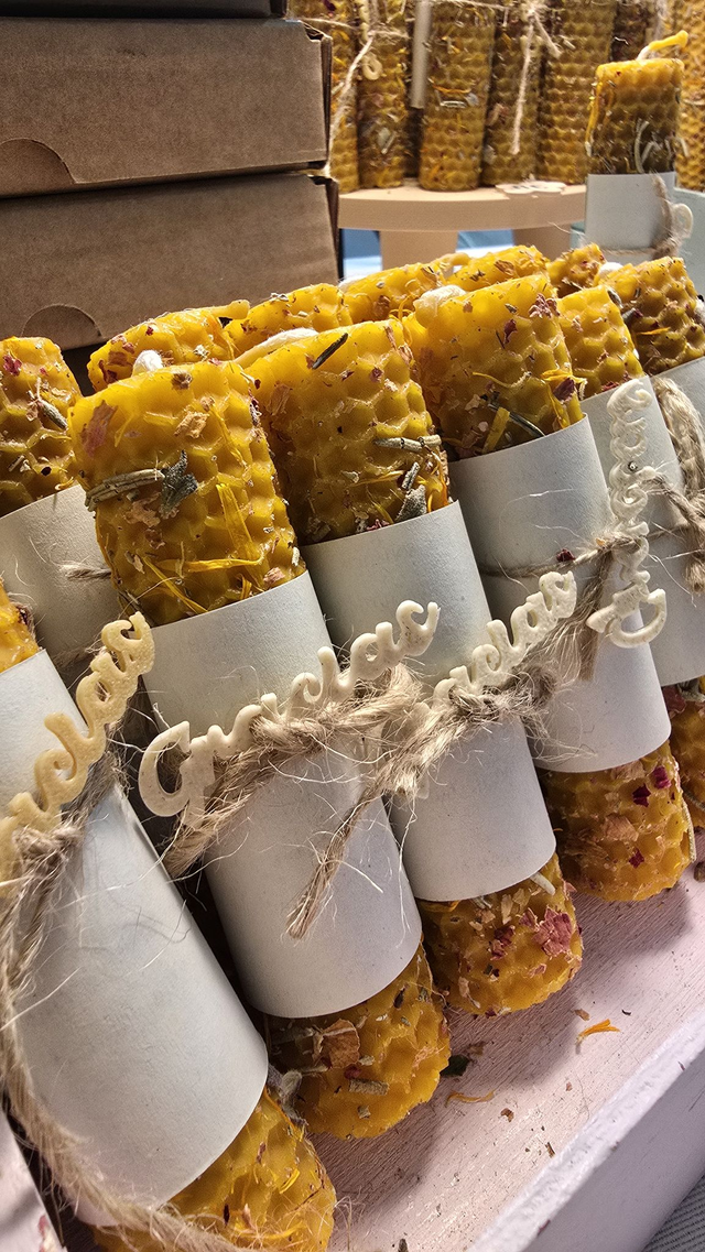 Vela de miel individual