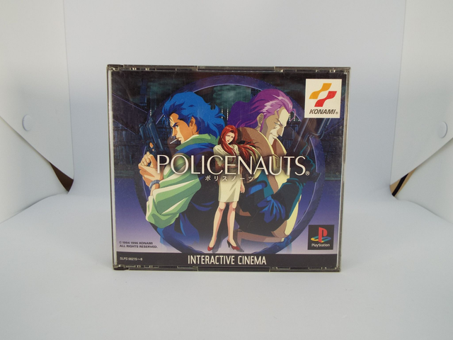 POLICENAUTS Sony Playstation 1 PS1 PS Boxed 1996 NTSC-J Japan 