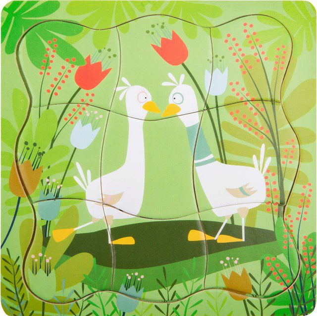 251216 small foot lagen puzzel gans