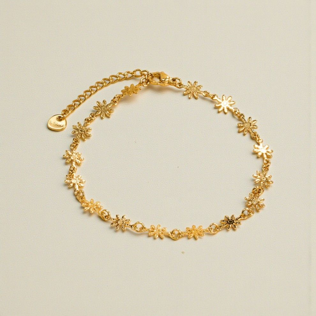 Chaîne de cheville Nymphéa