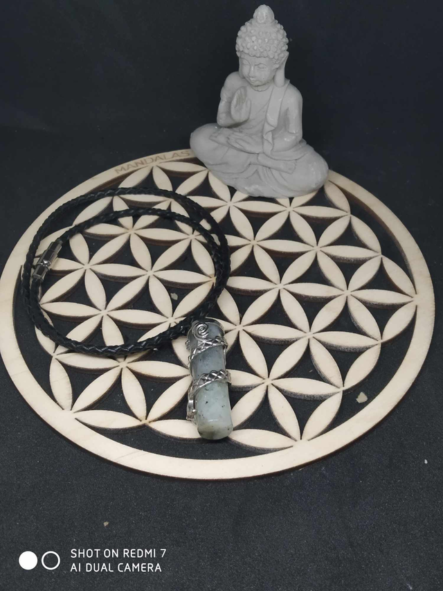 Pendentif dragon labradorite 