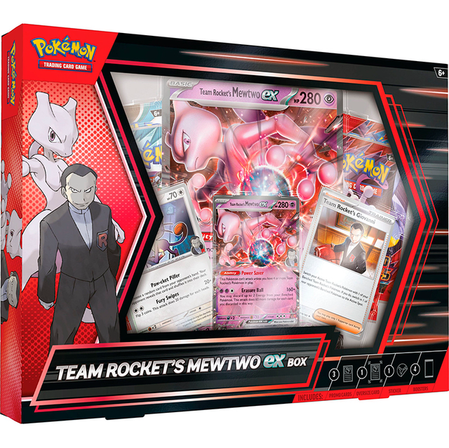 Pokemon Tcg Team Rocket's Mewtwo Ex Box Ing