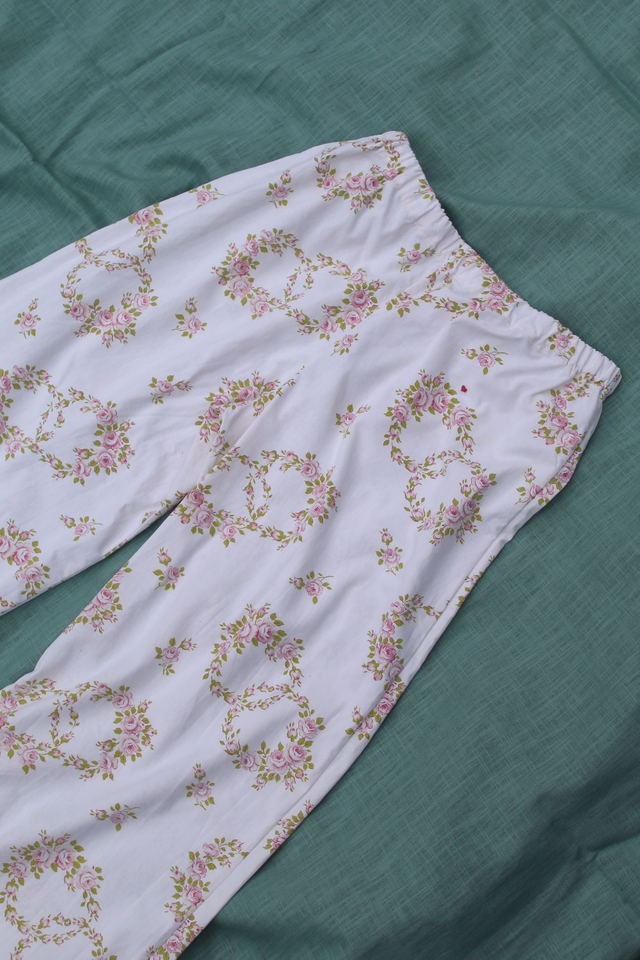 Pantalon couronne de fleurs - Taille 2