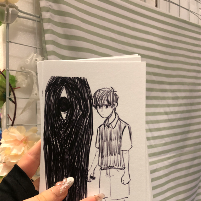 Omori &amp; sister print A6