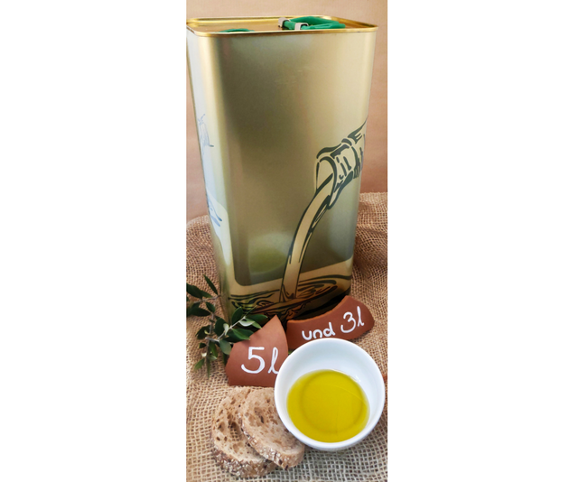 Bio Olivenöl 5L Kanister - Vorbestellen