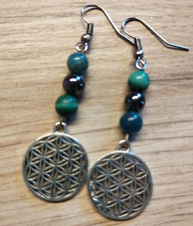 Boucles d'oreilles articulations 