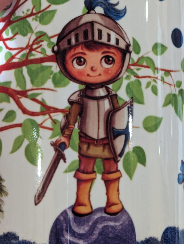 M018 Chevalier Bleu Mug