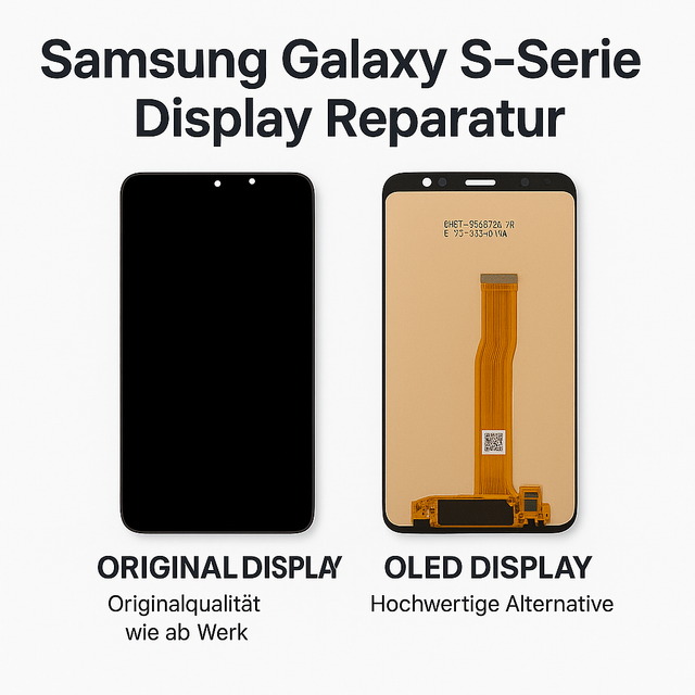 Samsung Galaxy S-Serie Display Reparatur (S6 / S7 / S7 Edge / S8 / S8+ / S9 / S9+)