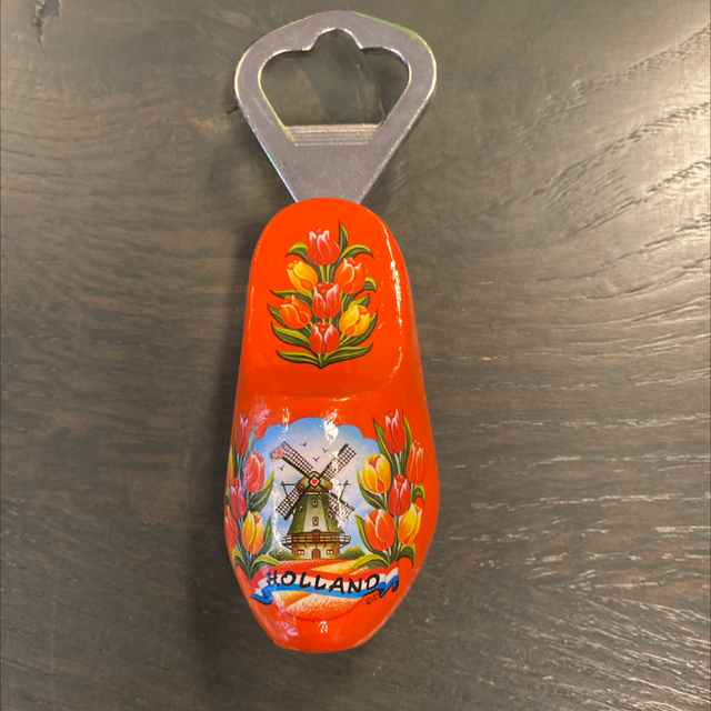 Flessen opener klomp