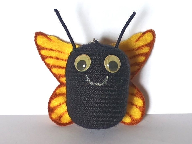 Llavero Mariposa Amarilla