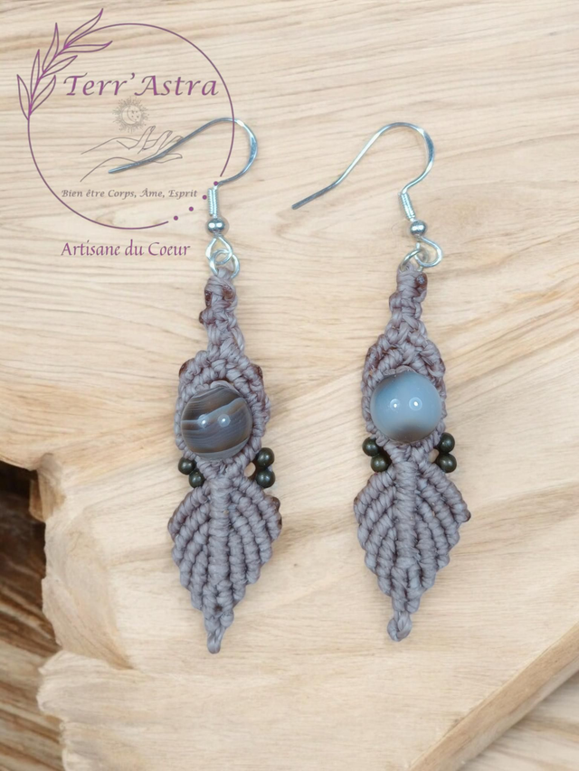 Mélusine Agate du Bostwana 