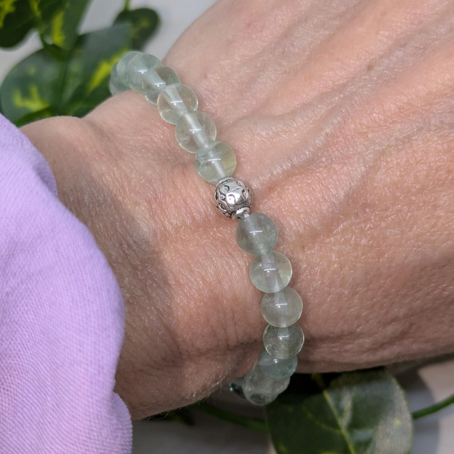 Bracelet "Fluorite verte" 6mm BR-031