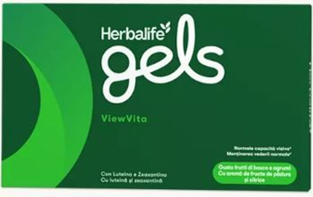 Herbalife® Gels ViewVita – Gelatine Masticabili con DHA, Vitamina A e Luteina per la Vista