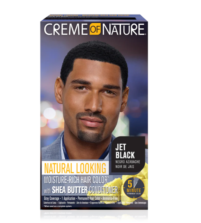 Creme Of Nature Mens Liquid Hair Color 3 [Jet Black] 5 Minute