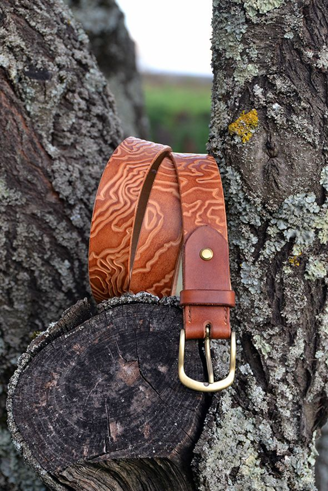 Ceinture "La topographe" claire