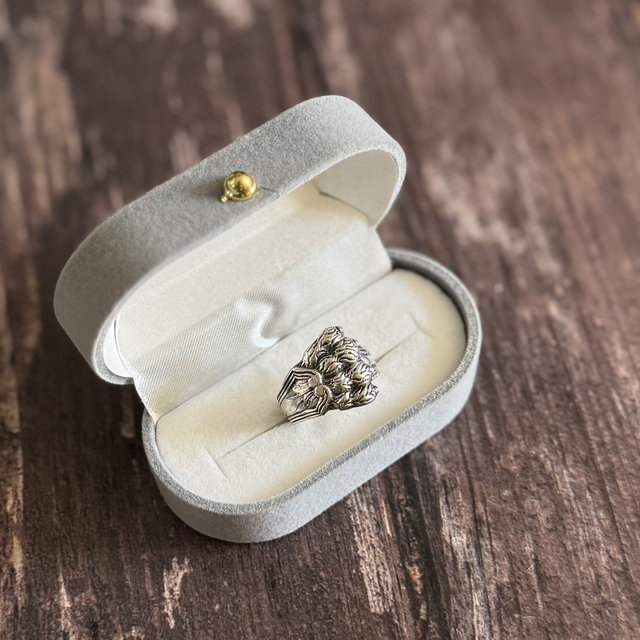 Bague PIÈCE RARE NAPOLÉON III pince à sucre