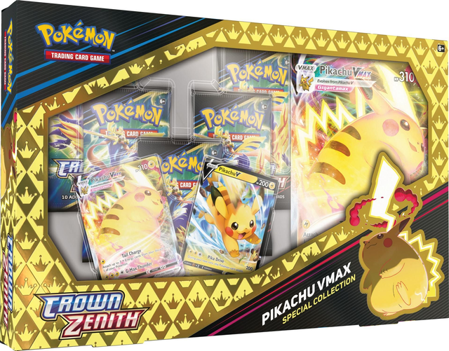 Crown Zenith Pikachu Vmax Box 