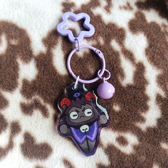 cotl inspired goat - jumbo acrylic keychain 