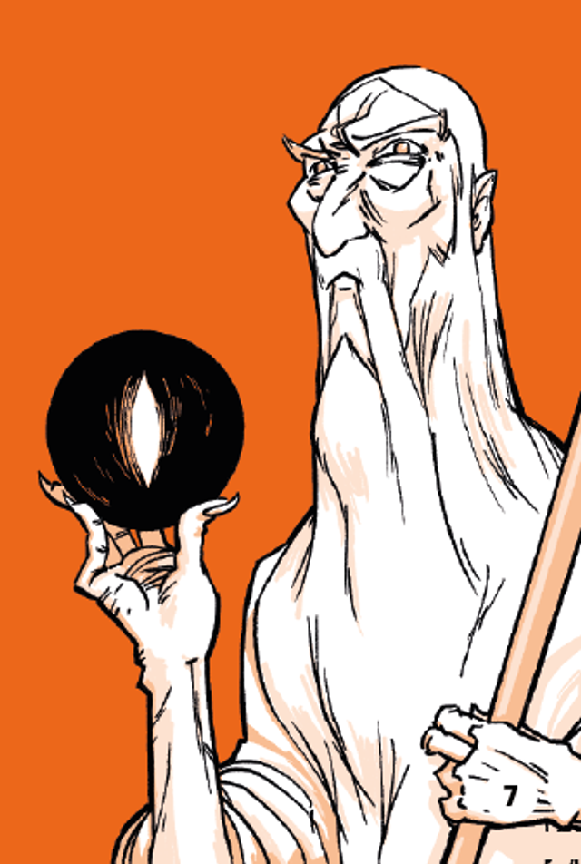 Collectible Card Nº7, Saruman the White, The Lord of the Rings