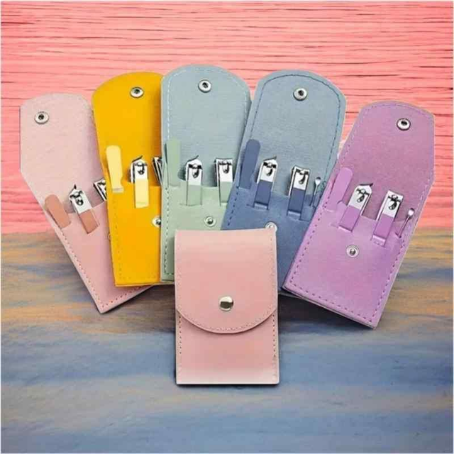 Nail Clippers Set for Manicure and Pedicure with Storage Bag - 4PCS | Personal Care & Tool