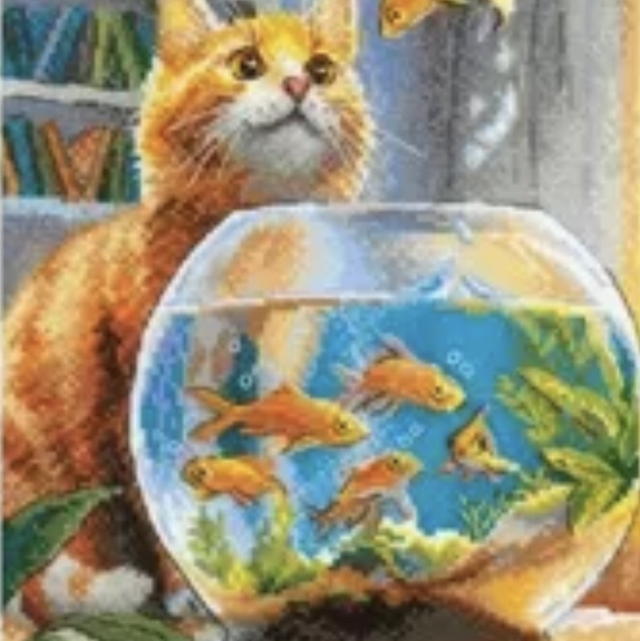 RIOLIS Ginger Observer Counted Cross Stitch Kit