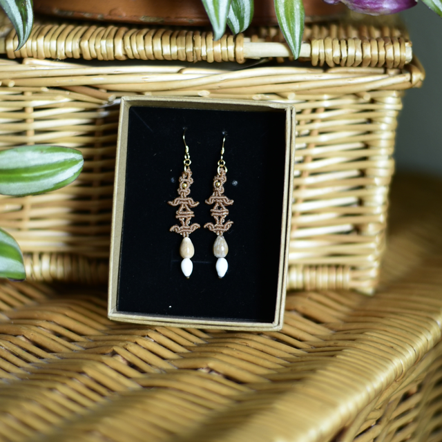 boucles d’oreilles totem