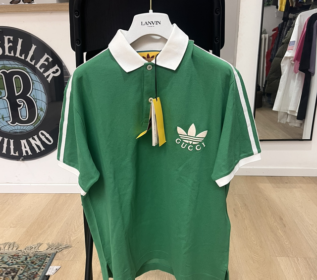 Gucci x Adidas polo size S NEW