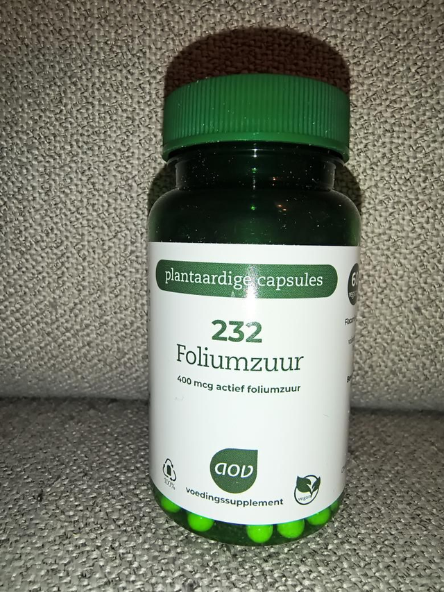AOV - 232 Foliumzuur 60caps