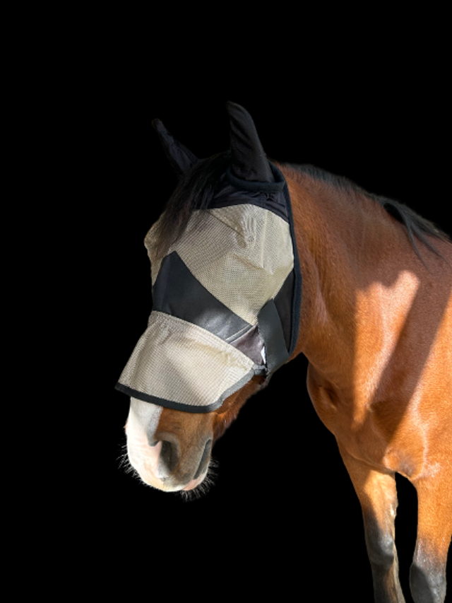 MASQUE ANTI-MOUCHES EQUITHÈME FILET ÉPAIS