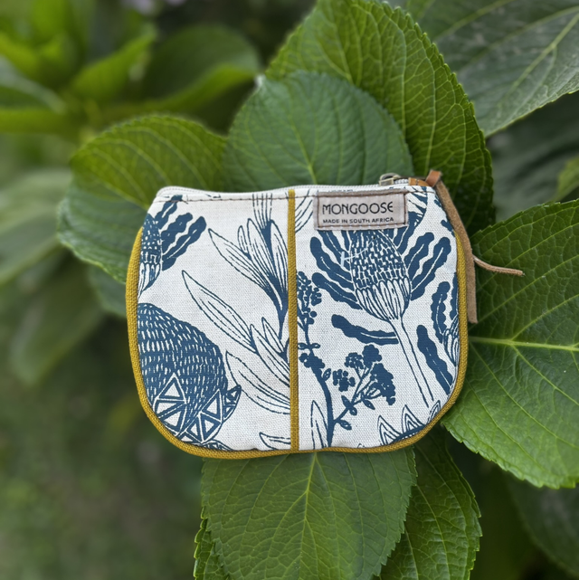 Patchy Purse Fynbo Teal/Natural