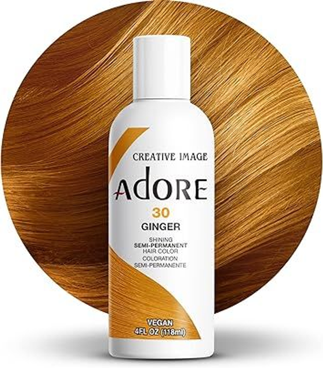 Adore Shining Semi Permanent Hair Colour 118 ml (30 Ginger)