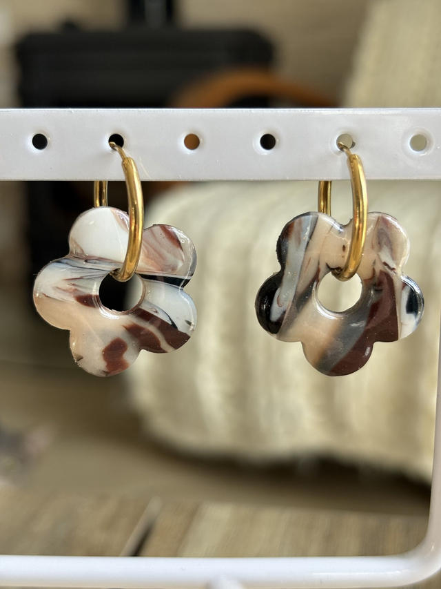 Pampilles MIA - mélange de marron