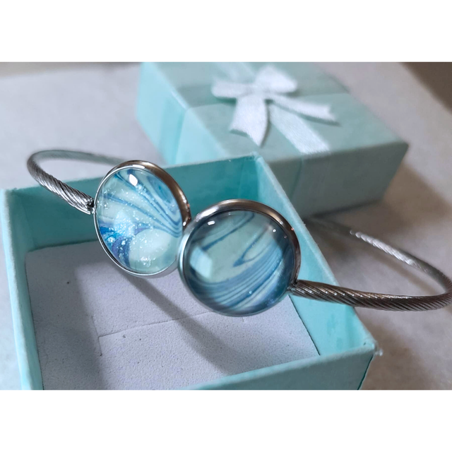 AQUA DREAM - Bracelet - Métal argenté torsadé