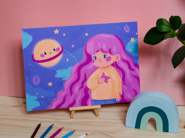 La tête dans les étoiles · A4