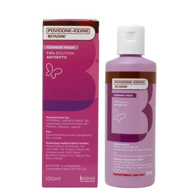POVIDONE-IODINE (BETADINE®) ANTISEPTIC FEMININE WASH