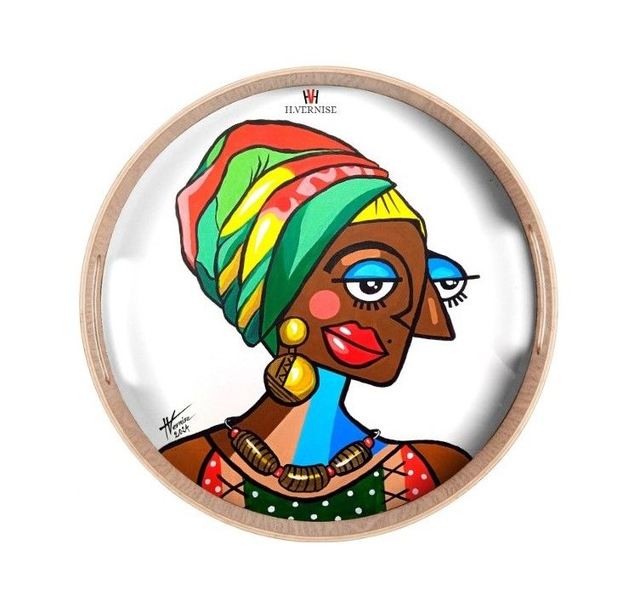N1-1.4 - Plateau Rond - Femme d'Afrique H.Vernise