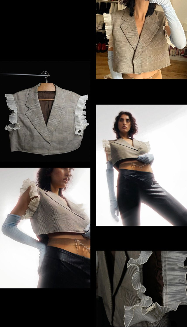 Blazer Upcycled - Albert(e) - XL