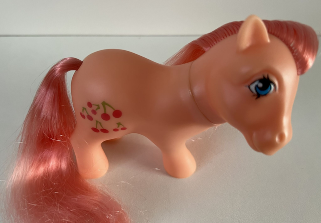 My Little Pony : Cherries Jubilee (pink hair) * G1 * 1984 * Italy * Hasbro *
