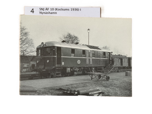 4. SNJ ÄF 10 (kockums 1936) i Nynäshamn