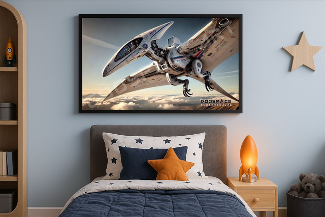 Cadre Cybernosaure Ptérodactyle (36)