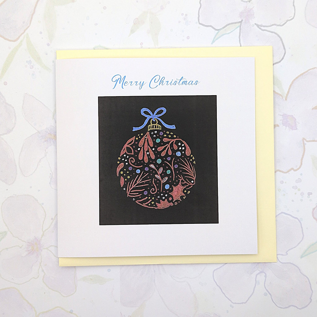 Christmas Card - small square