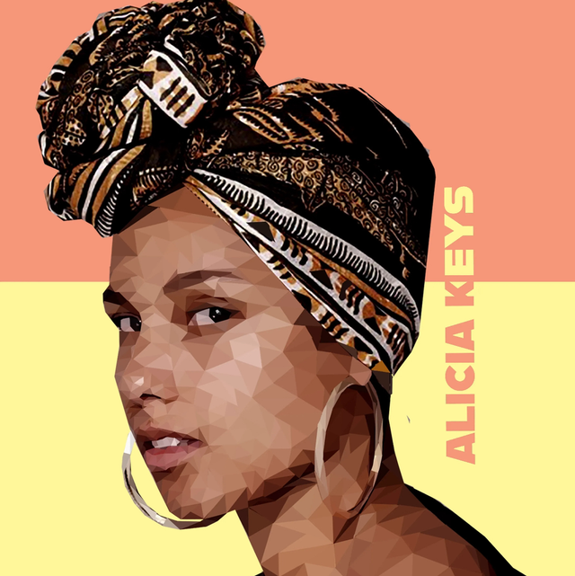 Alicia Keys poster - A3