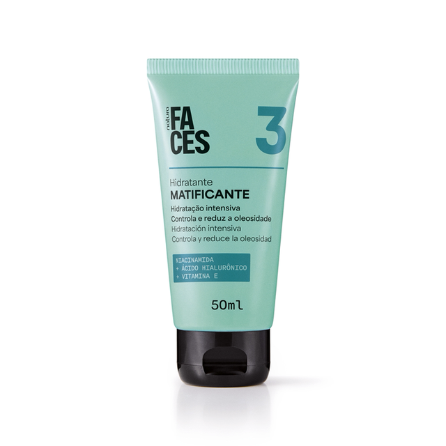 Hidratante Facial Matificante Faces 50 ml