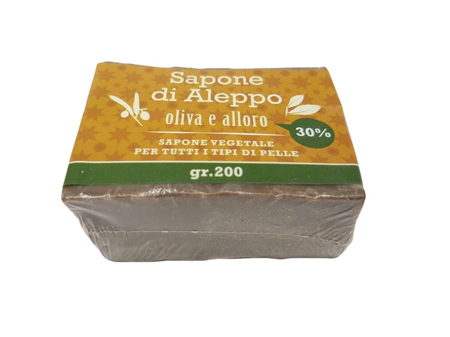 Sapone di Aleppo 30% - Saponetta